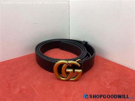 gucci ap00t|GG Marmont thin belt .